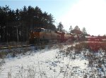 BNSF 7248, 6976, 8922 & MEC 610